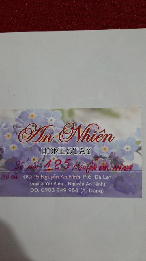 Homstay An Nhien Da Lat Zewnętrze zdjęcie